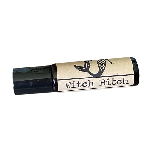 Witch Bitch Stick Premium Eau de Parfume The Snarky Mermaid Fragrance Roller Made in USA Snarky Perfume For Women and Men
