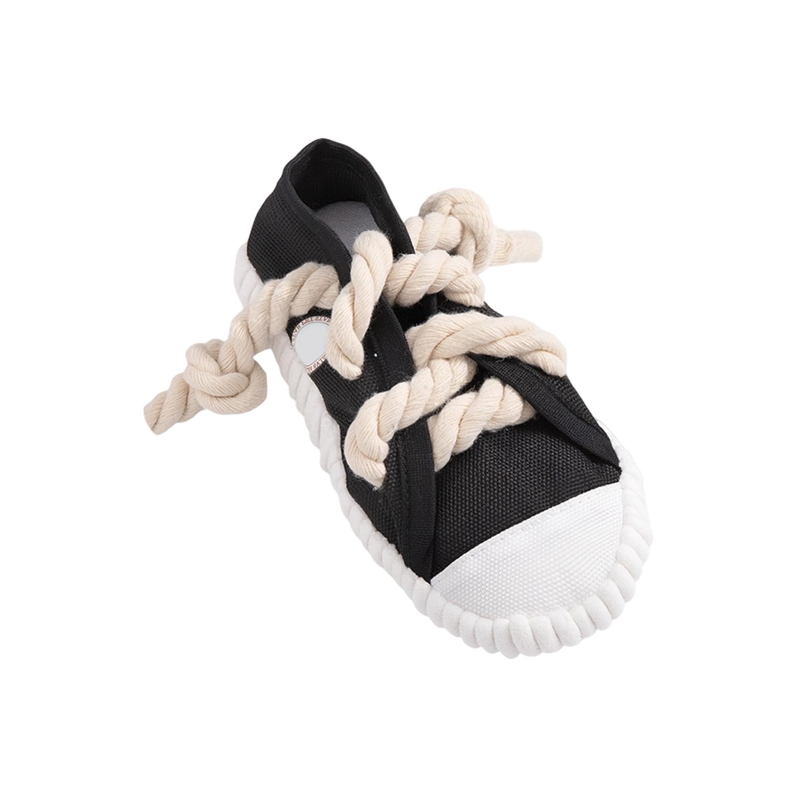 MICFENY Dog Pull Rope Toy Shoe with Squeaky Sound Chewable Cotton Rope Teeth Chew Toy For Small Dog Entertainment