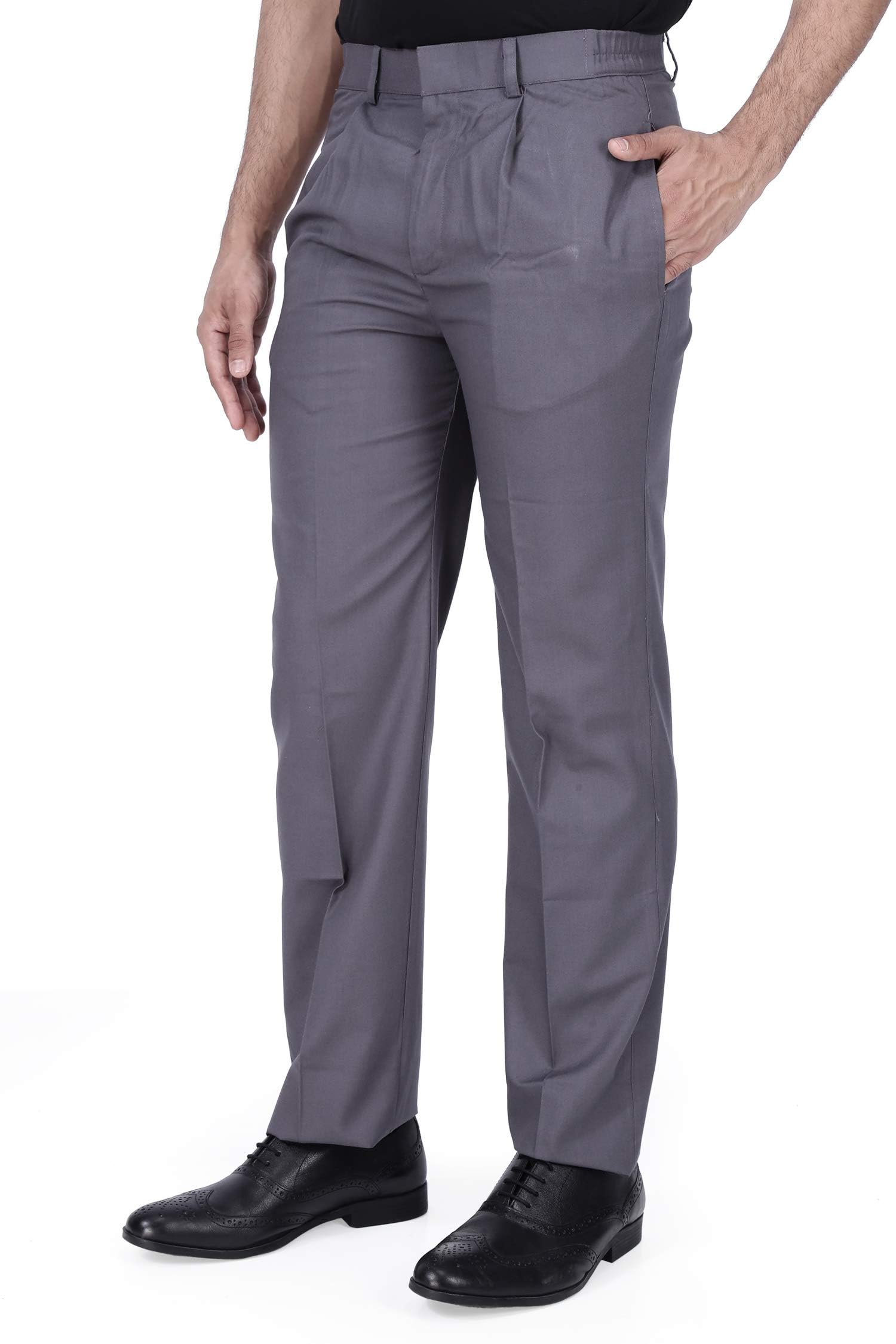 uniform craft UniformCraft Men’s Formal Nursing Uniform Trouser | Hospital & Medical Workwear Pant-picture-51
