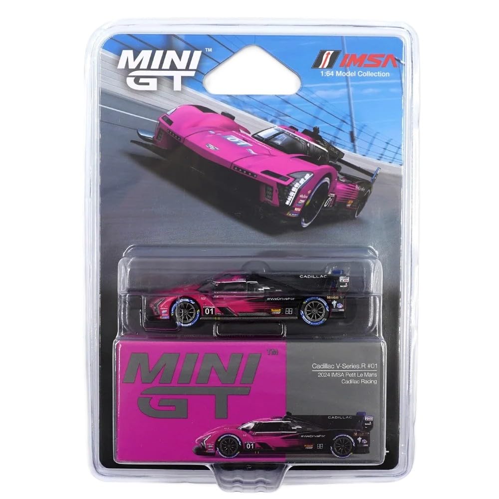 1:64 Diecast Model Car Compatible with Cadillac V-Series.R #01