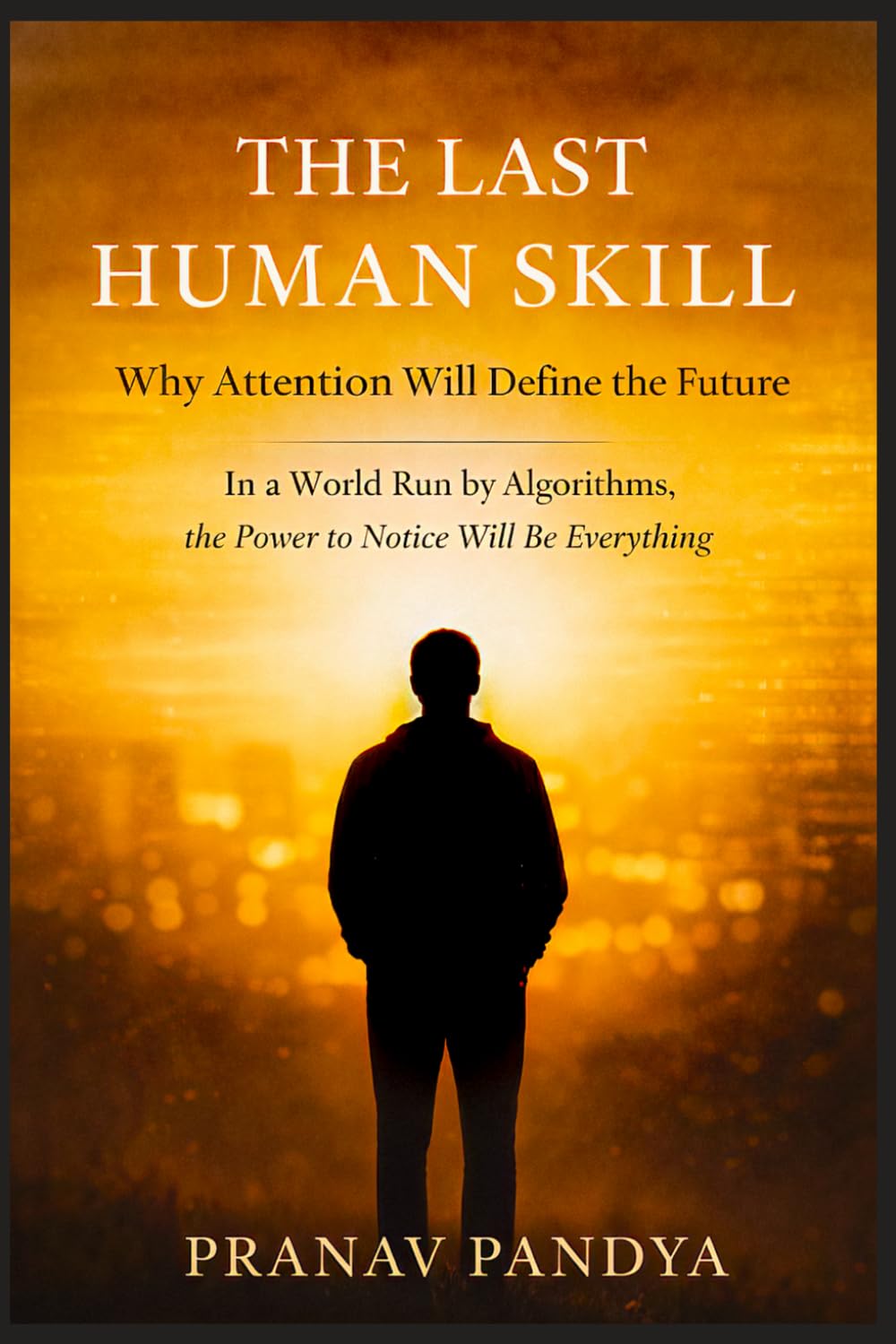 THE LAST HUMAN SKILL Why Attention Will Define the Future: In a World Run by Algorithms, the Power to Notice Will Be Everything