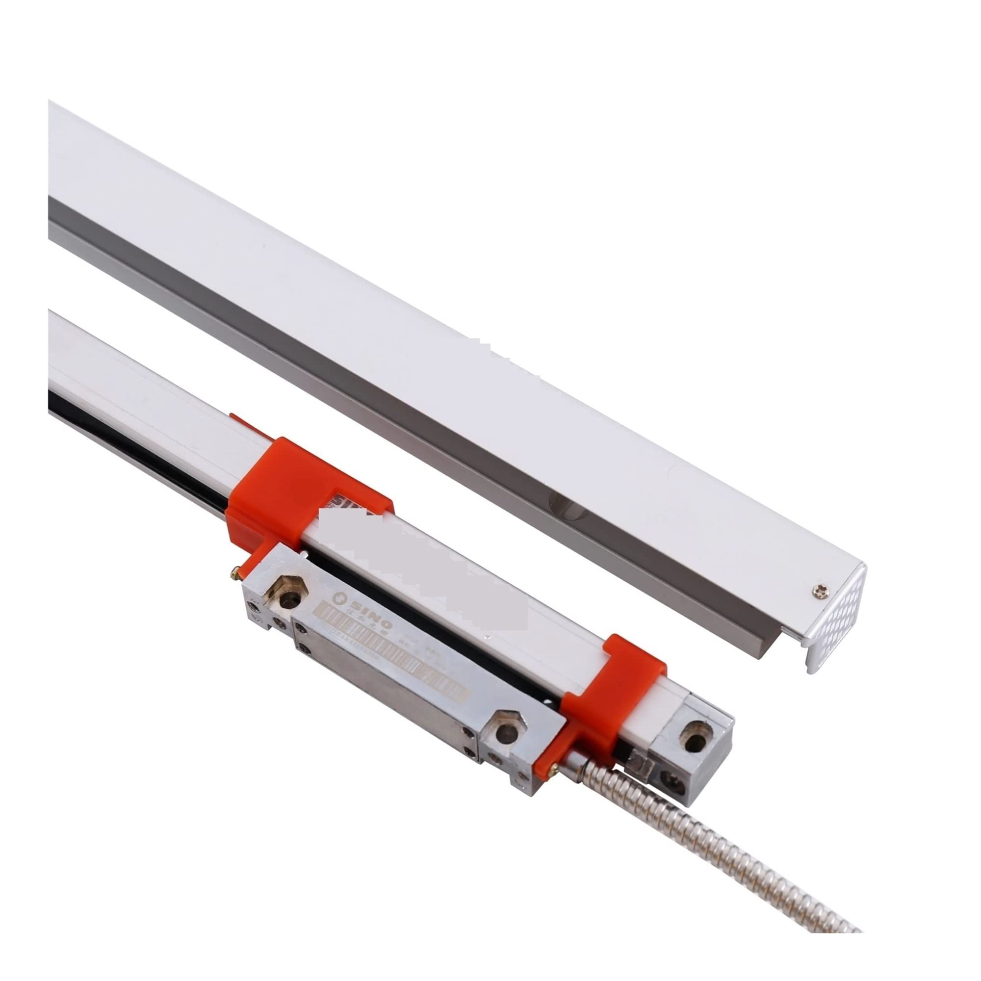 Sensor de regla de rejilla, KA200 210 220 230 240 250 260 270 280 290mm Sensor de codificador óptico Delgado KA-200 TTL 0.005mm escala lineal pequeña for molino(KA200-280mm-5um)