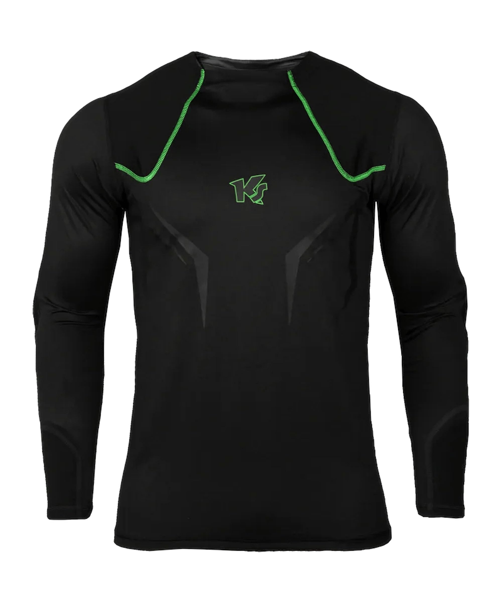 KEEPERsport - Torwart Unterziehshirt gepolstert - langes Protektionsshirt für Torhüter Underwear - Größe: 128-XXL