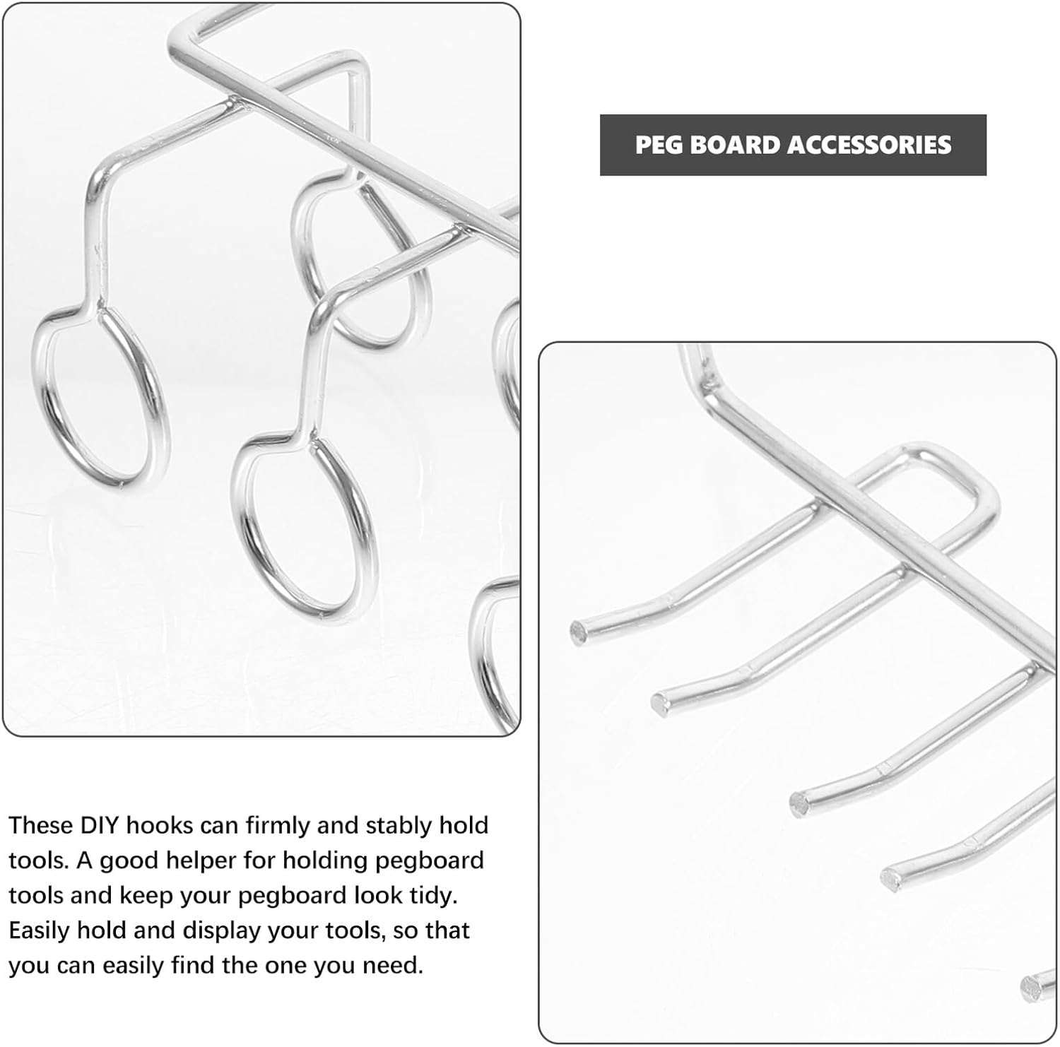 Multipurpose Hooks Set 10pcs Utility Hanging Hooks for Home Organization Over-The-Door Wardrobe and Door Hanger Organizer for Kitchen Bathroom and Closet Storage