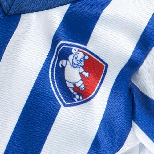 Miniatura 3 de Uniforme de fútbol de animales de peluche con pelota de fútbol para tu amigo de peluche, se adapta a la mayoría de juguetes suaves de peluche de 14