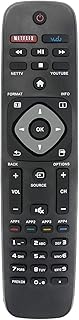 Universal Remote Control Replacement for Philips TV Remote, Compatible with Various Philips LCD LED 4K UHD Smart TVs Remote