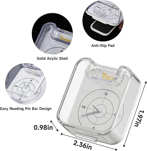 Miniatura 7 de Togo POWER Guía de ángulo solar para panel solar portátil, herramienta de seguimiento solar Encuentra el ángulo ideal para maximizar la ingesta de