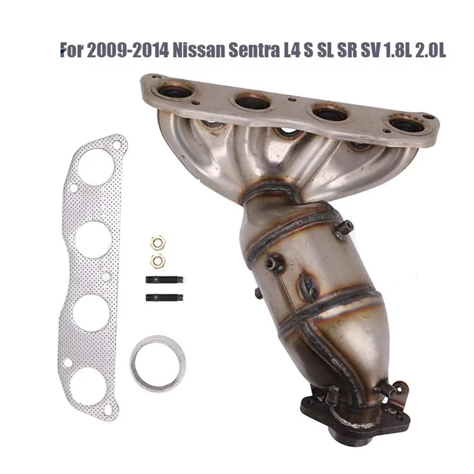 katalizator akcesoria 14002-ZJ60A Pasuje do Nissan Sentra L4 S SL SR SV 1.8L 2.0L Kolektor wydechowy Katalizator Katalizator katalizator