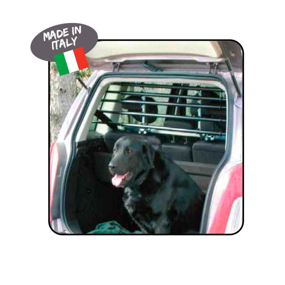 Rete Di Sicurezza Per Auto Per Cani - Divisorio Elastico Con Ganci Regolabili