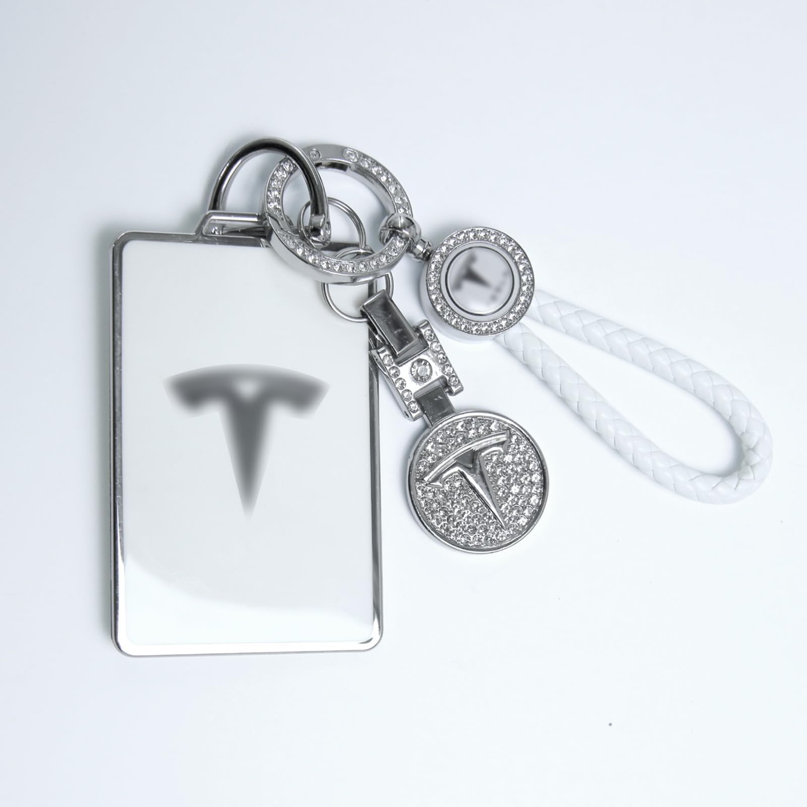 Amazon.co.jp: Tesheer Tesheer for Tesla キーホルダー キラキラ キー