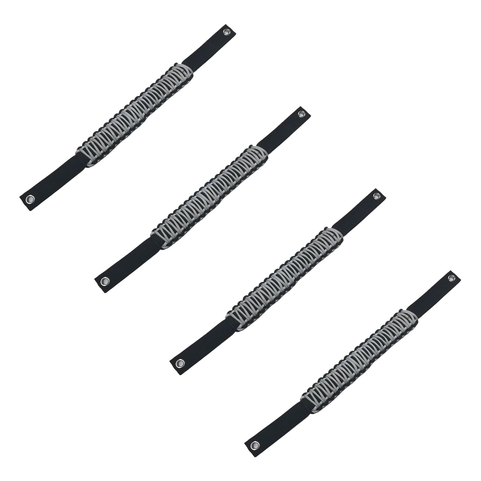 Hsioluted Group of 4 Ergonomic Car Cabin Handles Built with Robust Nylon for Passenger SUV Accessory Upgrades
