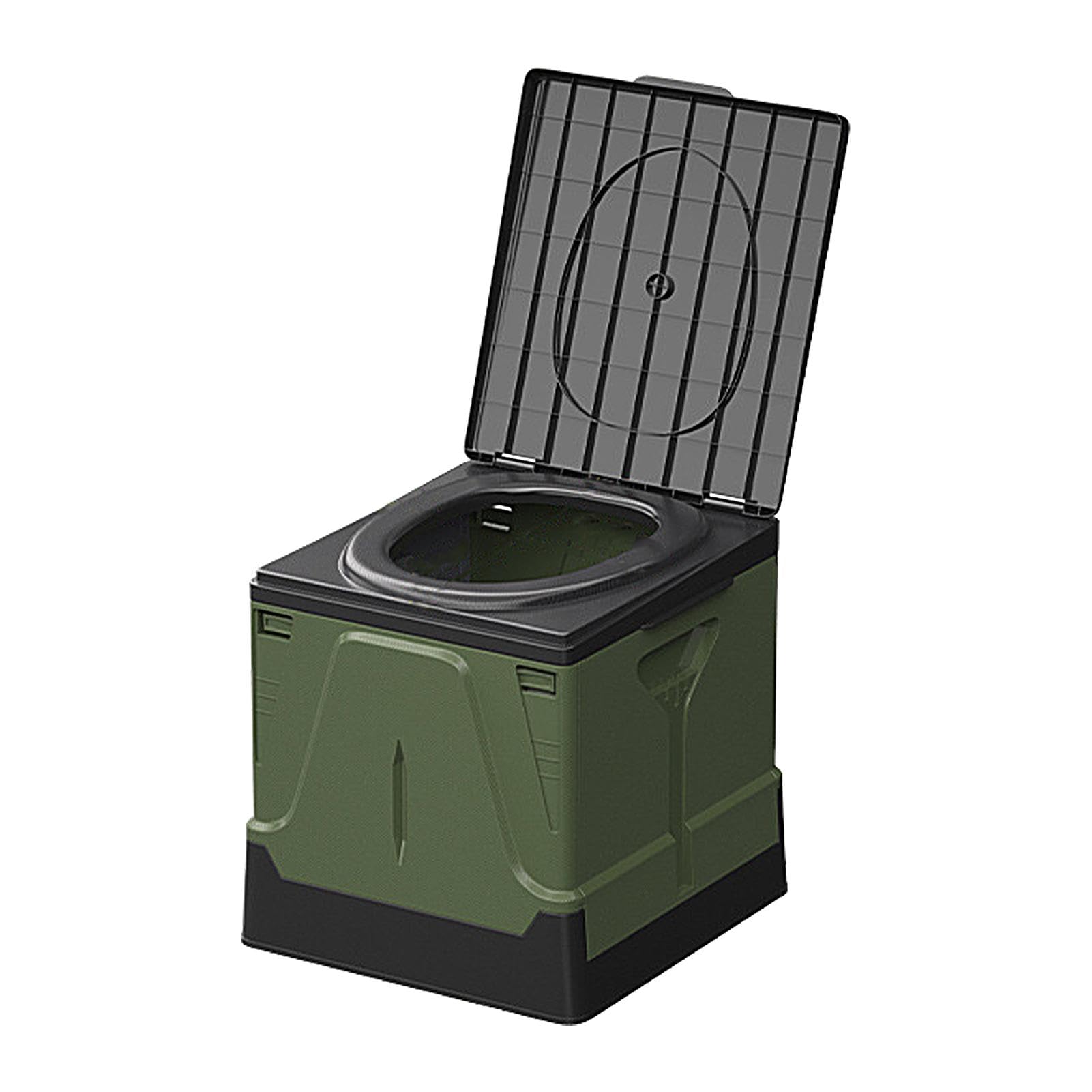 WC portatile da campeggio Portatile Telescopico, Portata 181 Kg | Vasino Per Auto E Toilette Pieghevole Retrattile Telescopico Capacità 181 Kg, Per Adulti, Escursionismo, Spiaggia