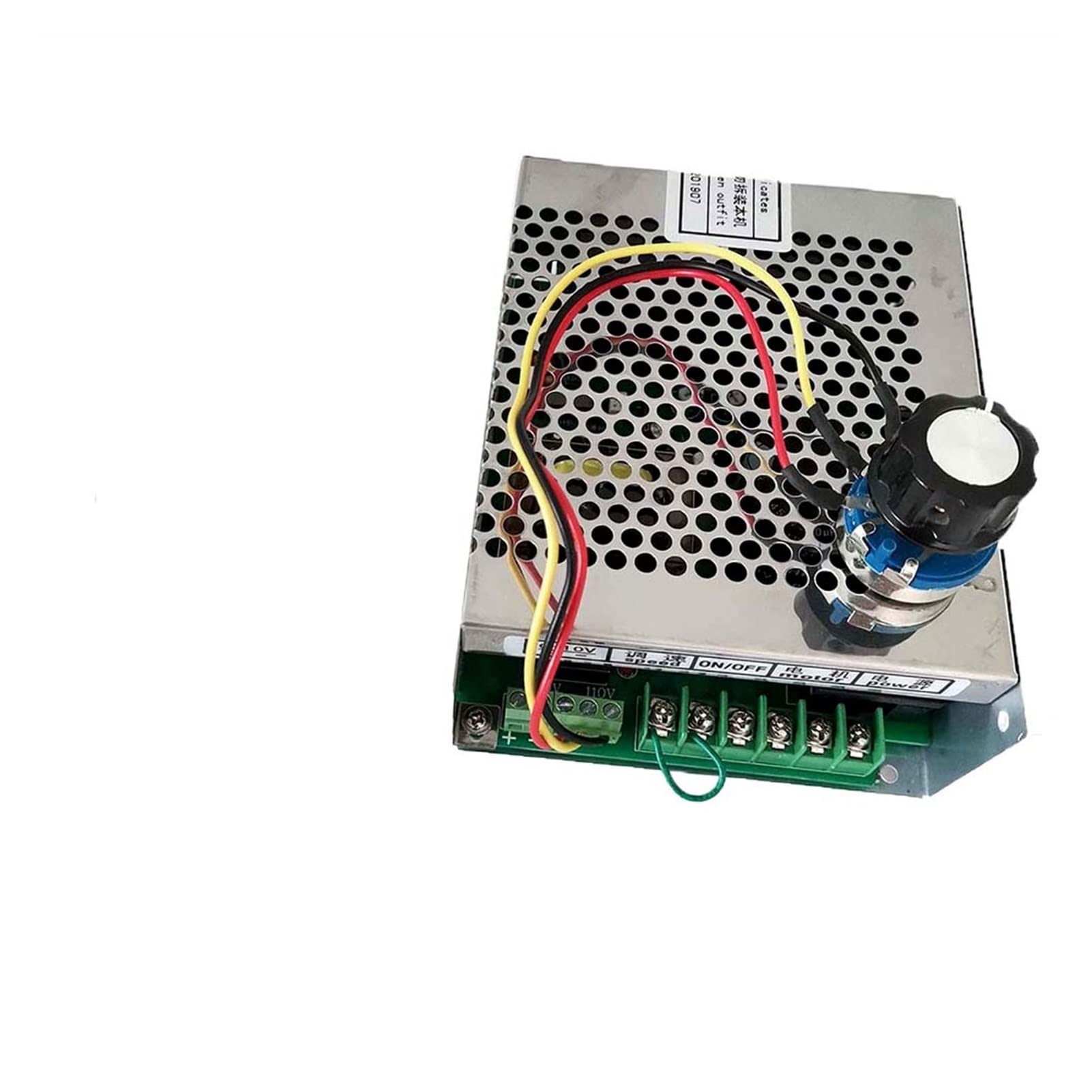 Silnik Wrzeciona, Ochłodzony powietrze 0,2 kW. CNC. Spindlemotor Wiertła Głowice wrzeciona Zestaw Chuck 200W Silnik/Prędkość zasilania Gubernator do grawerowania(Package4)