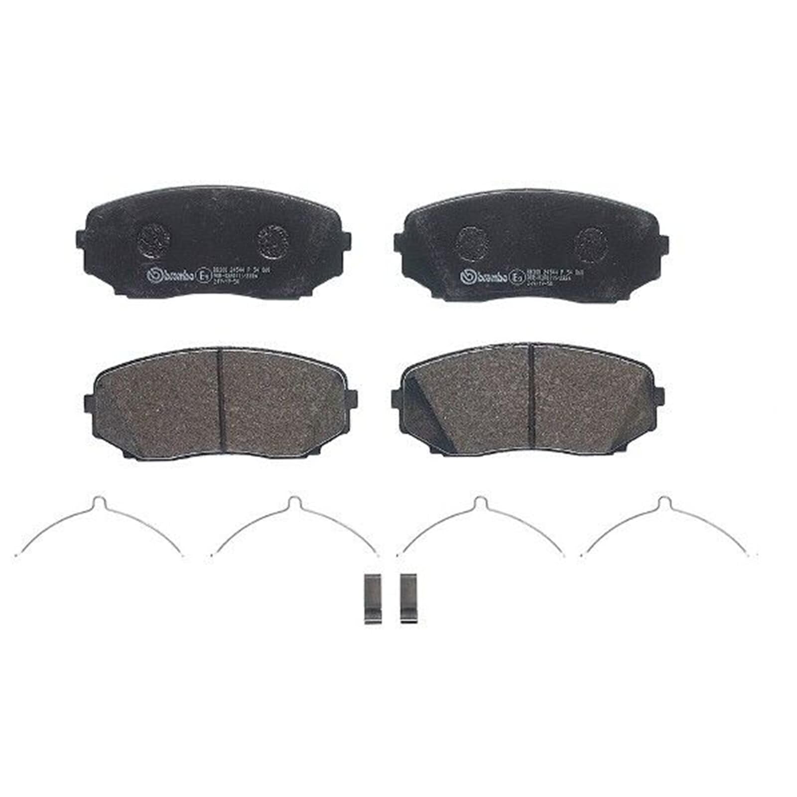 BREMBO Bremsbelagsatz, Scheibenbremse P54060