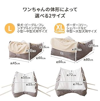 エムール 介護用ドッグベッド XLサイズ ペット用 床ずれ防止 姿勢サポート Amazon | エムール 介護用ドッグベッド XLサイズ ペット用