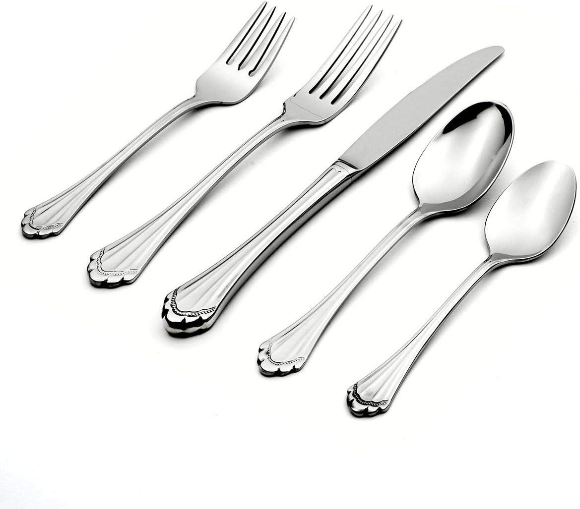 Oneida Marquette 5Piece Flatware Set, Service for 1 Home