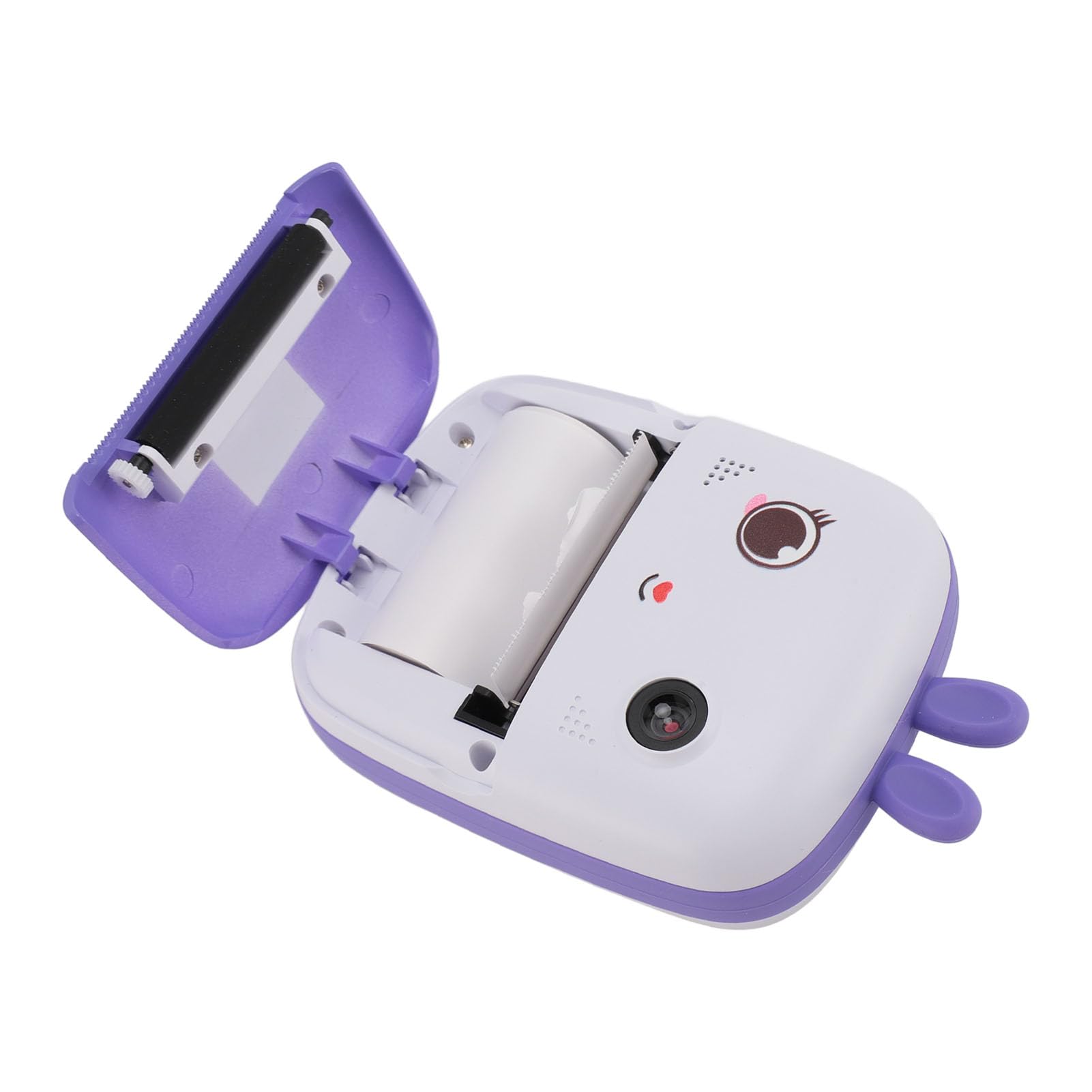 Kinder-Sofortbildkamera 48M 1080P Doppelkameras 2,4-Zoll LCD Digitalkamera für Kleinkinder (Lila)