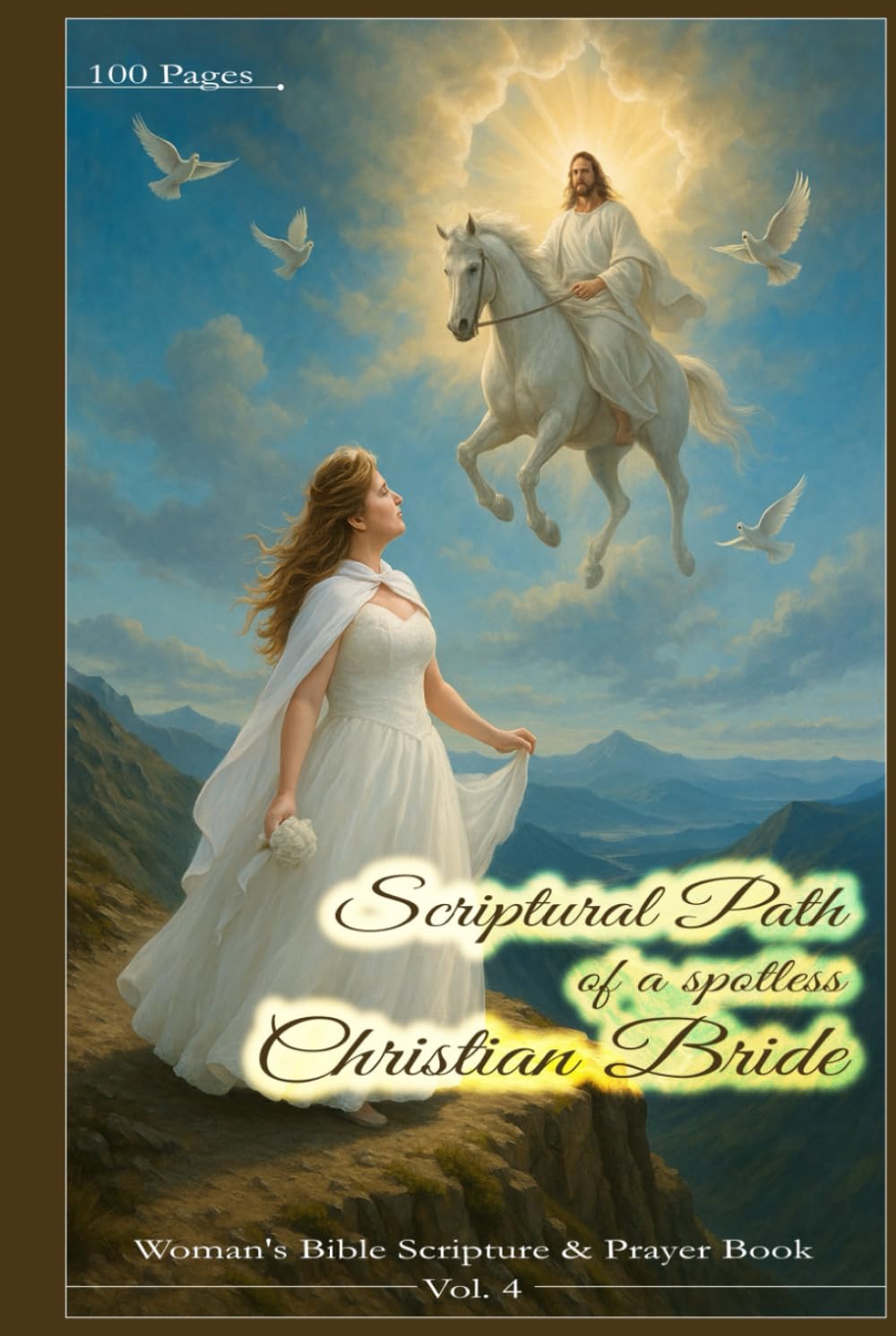 Woman's Scripture & Bible Book - Scriptural Path of a Spotless Christian Bride: Grayscale Edition, 100 pages, 6 x 9 inches, personal Christian Story, ... (Woman's Bible Scriptures & Prayer Books)