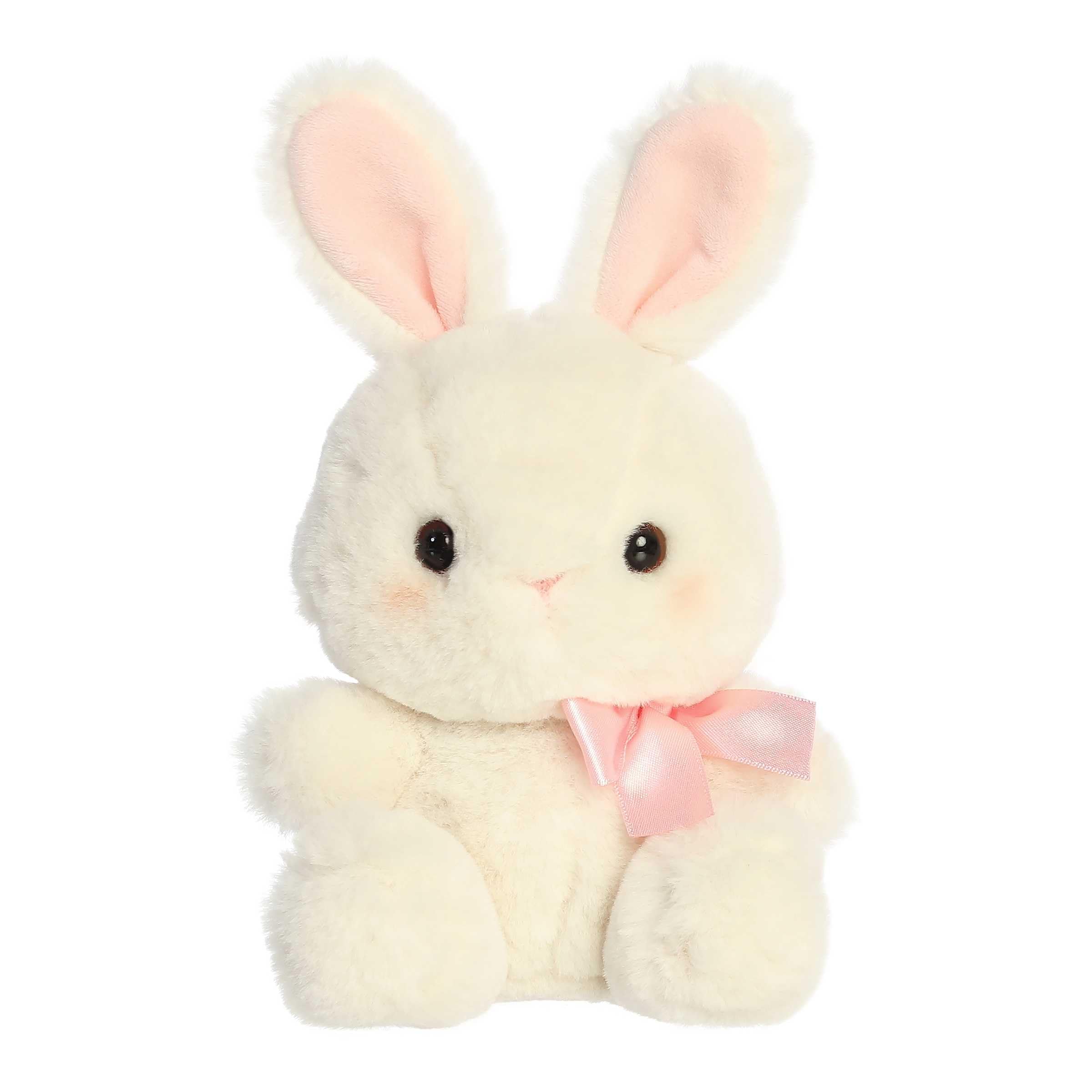 Aurora® Vibrant Spring Bonny Bouquet Bunnies™ Stuffed Animal - Decorative Companion - Endless Fun - Peony 8.5 Inches