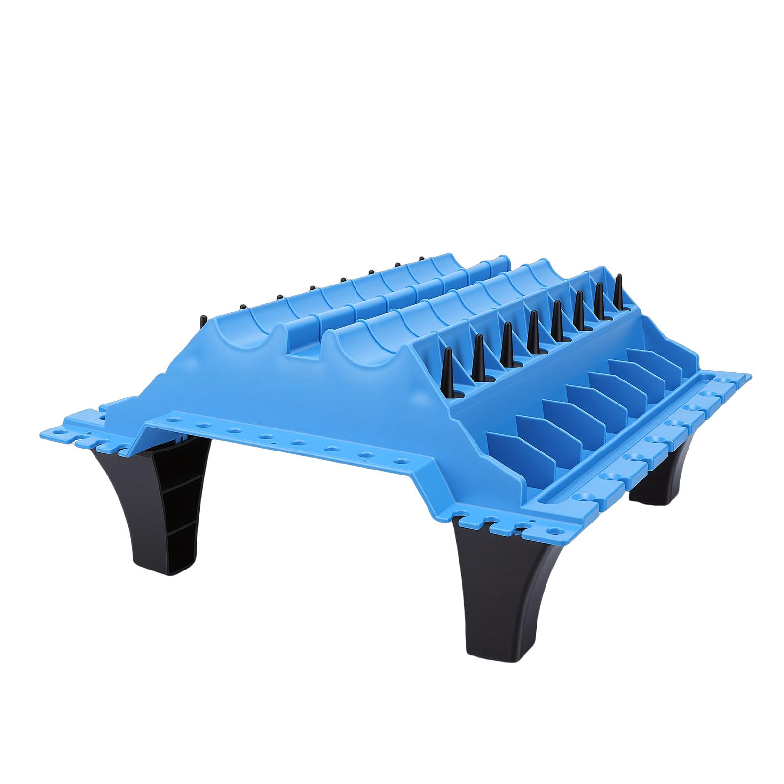 Vassoio Organizer per Testata Motore, Supporto per Valvola in Nylon per Riporre Parti del Motore, 400 Mm X 445 Mm per Meccanici e Appassionati di Auto