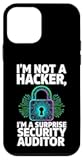 Cybersecurity Pen Tester Not A Hacker Security Auditor Case for iPhone 12 mini