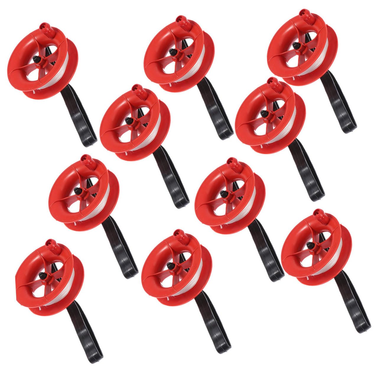 Hohopeti Winder Spool 15pcs Kite Winders Reels Kites for Kids Kite Flying Accessories Sturdy Plastic Wheel