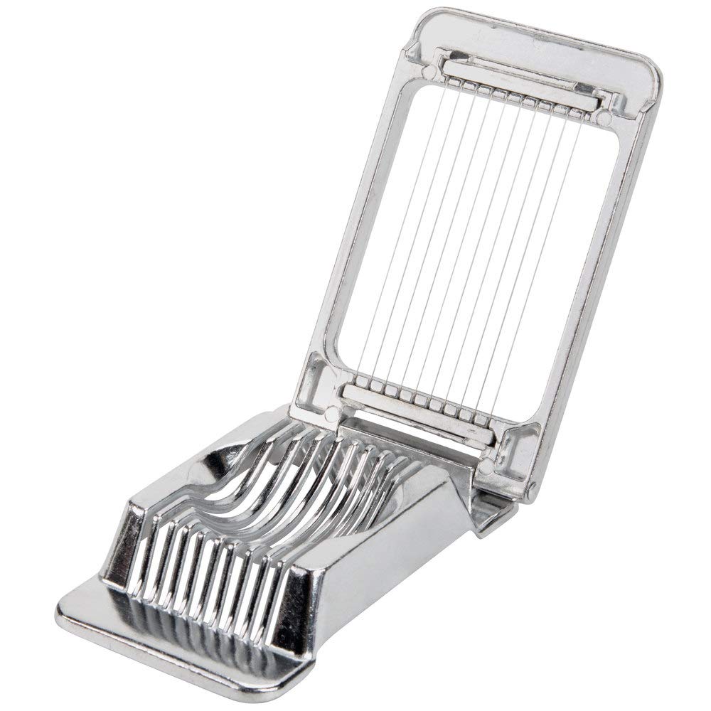 Royal Feast® Commercial Grade Aluminum Egg Slicer for Hard Boiled Eggs- Mushroom Slicer- with Stainless Steel Cutting Wires