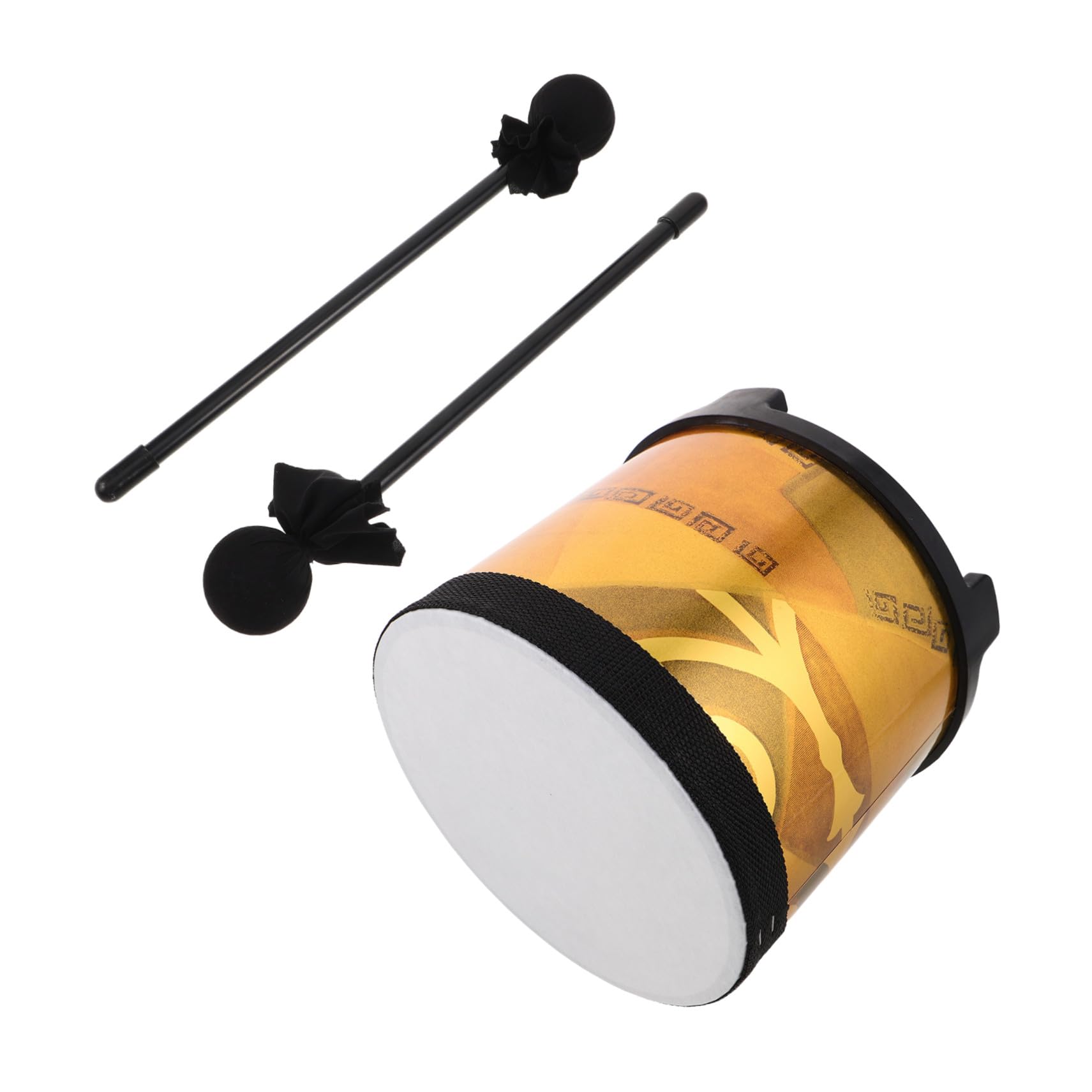 1 Set Tom Basse pour Garçon et Filles Tambour de Percussion pour L'éducation Musicale Préscolaire Instrument Orff pour Bébé et Jeunes Garçon et Filles