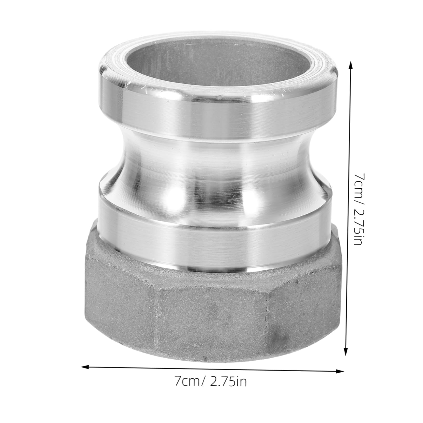 NAMOARLY Heavy Duty Camlock Hose Connector Stainless Steel Quick Connect Cam Groove Fitting 2 Inch Id Camlock Adapter