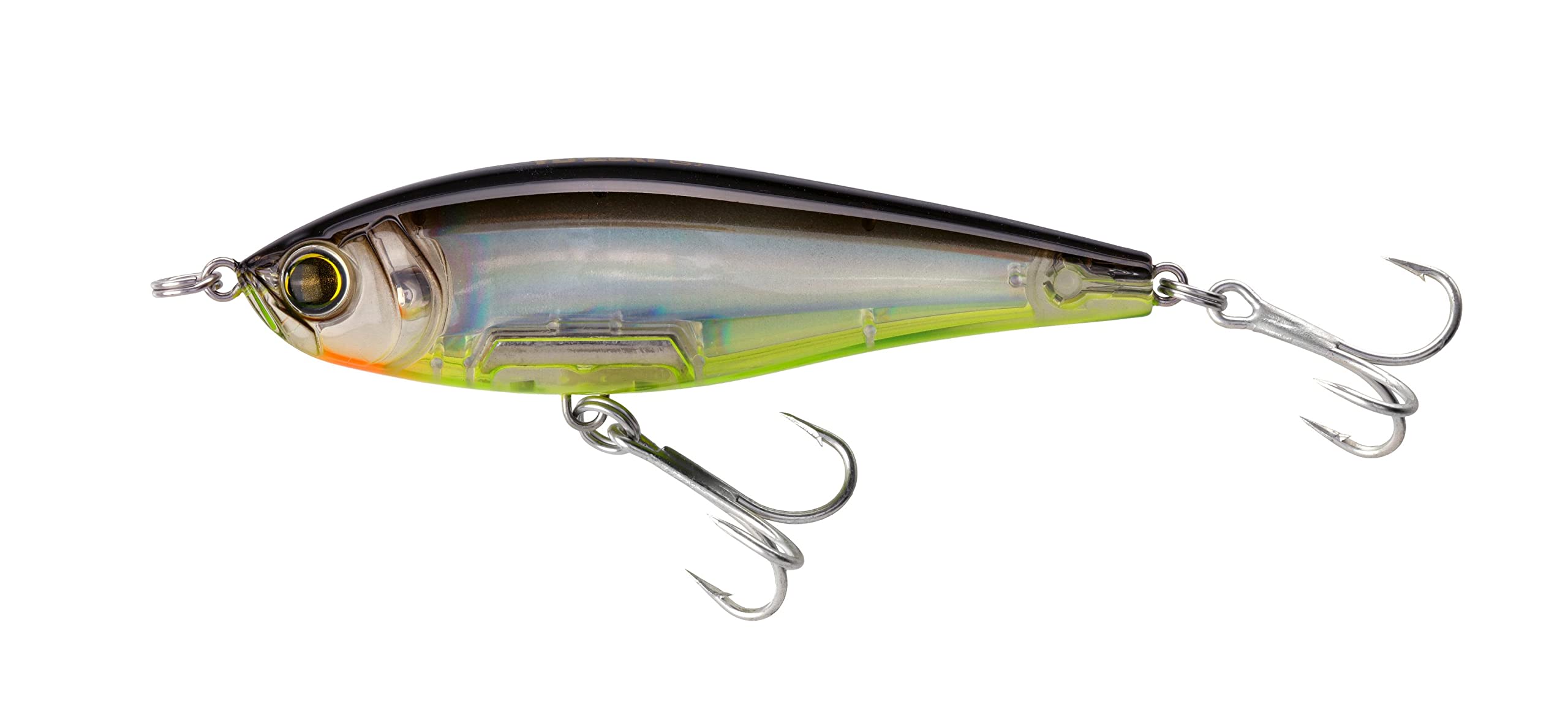 Yo-Zuri R1208-BSCL: 3D Inshore Twitchbait (Ss) 90Mm 3-1/2", Black Silver Chartreuse