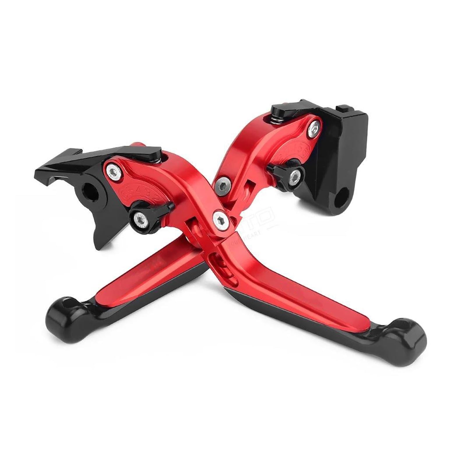 Fsjgbnhokvn 5 Motorcycle Brake Clutch Lever For Cbr500r/Cb500f/Cb500x 2013-2021 Motorcycle Cnc Adjustable Folding Extendable Brake Clutch Handles Levers(5)