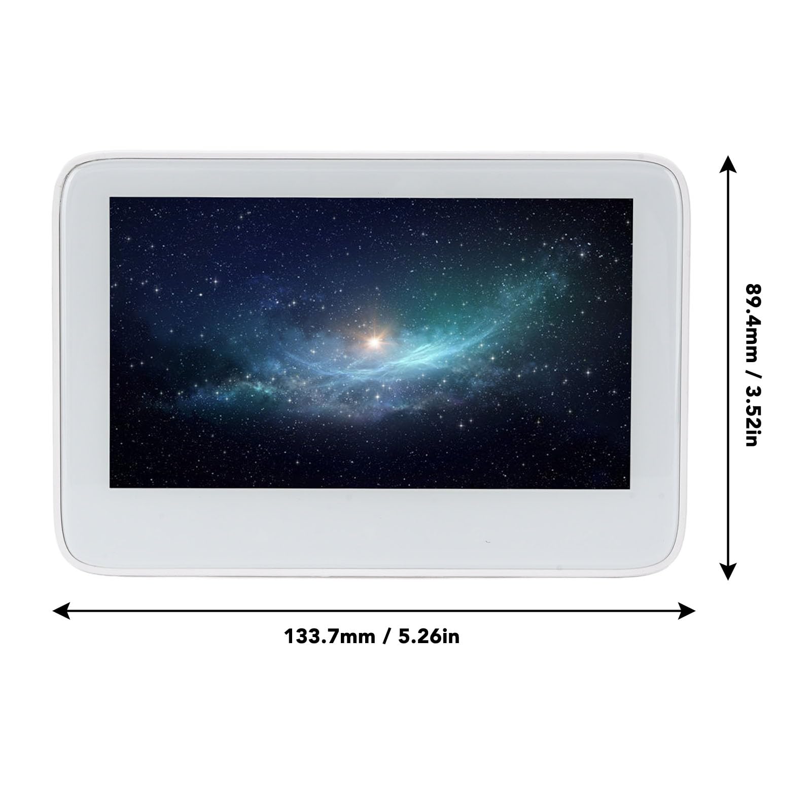 Telescope Eyepiece Camera High Clarity 4K 12MP Electronic Eyepiece 5 Inch Screen for Daytime and Nighttime Viewing