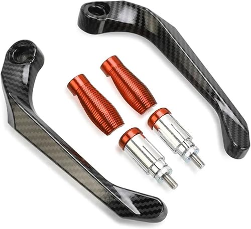 for Yamaha XT660Z XT660 Z XT 600 Z TENERE 1987-1990 1992 Motorcycle Aluminum 7/8 22mm Brake Clutch Levers Guard Protector (Color : Orange)