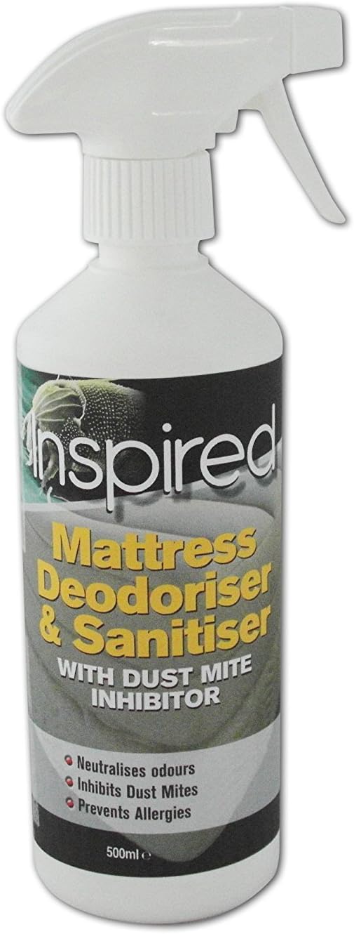 Inspired Mattress Deodoriser/Sanitiser and Dust Mite Inhibitor, 500 ml