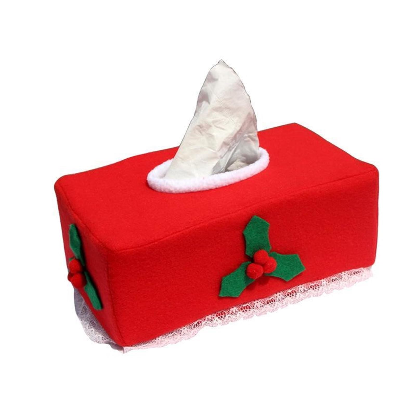 Eefpxwtz Christmas Box Household Square Tissue Box， Tissue Box Holder Kitchen Napkin Paper Case Desk Ornament Craft Multicolor(Christmas Box)