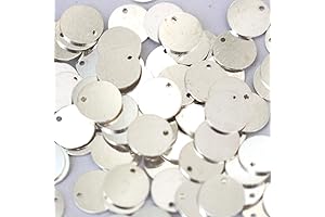 Tacool 925 Sterling Silver Round Stamping Blanks Coin Disc Tag Charms