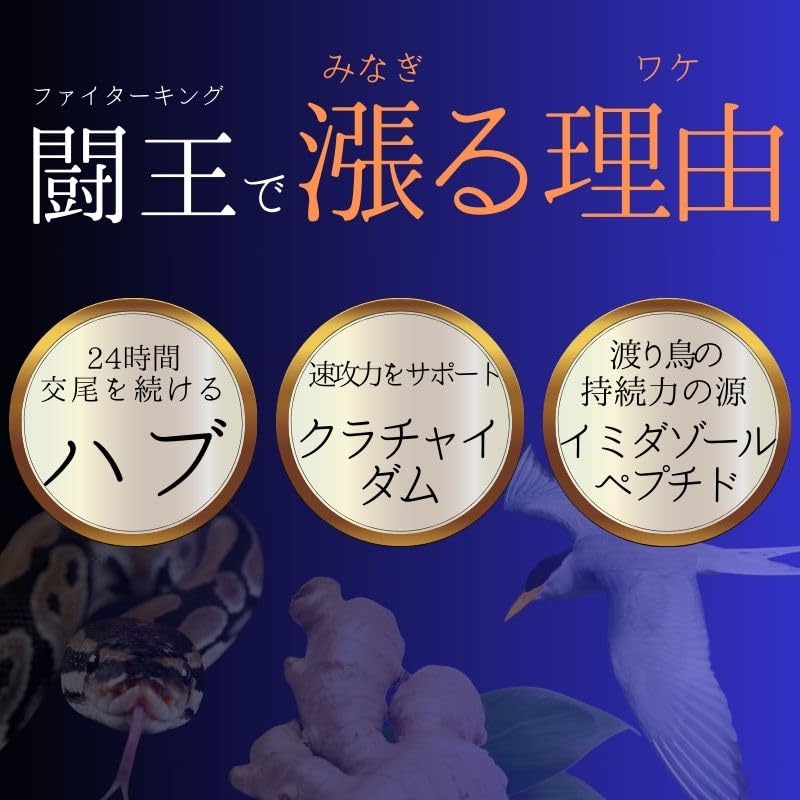 Amazon | ファイターキング 闘王 60粒約1ヵ月分 公式ガイドブック付き