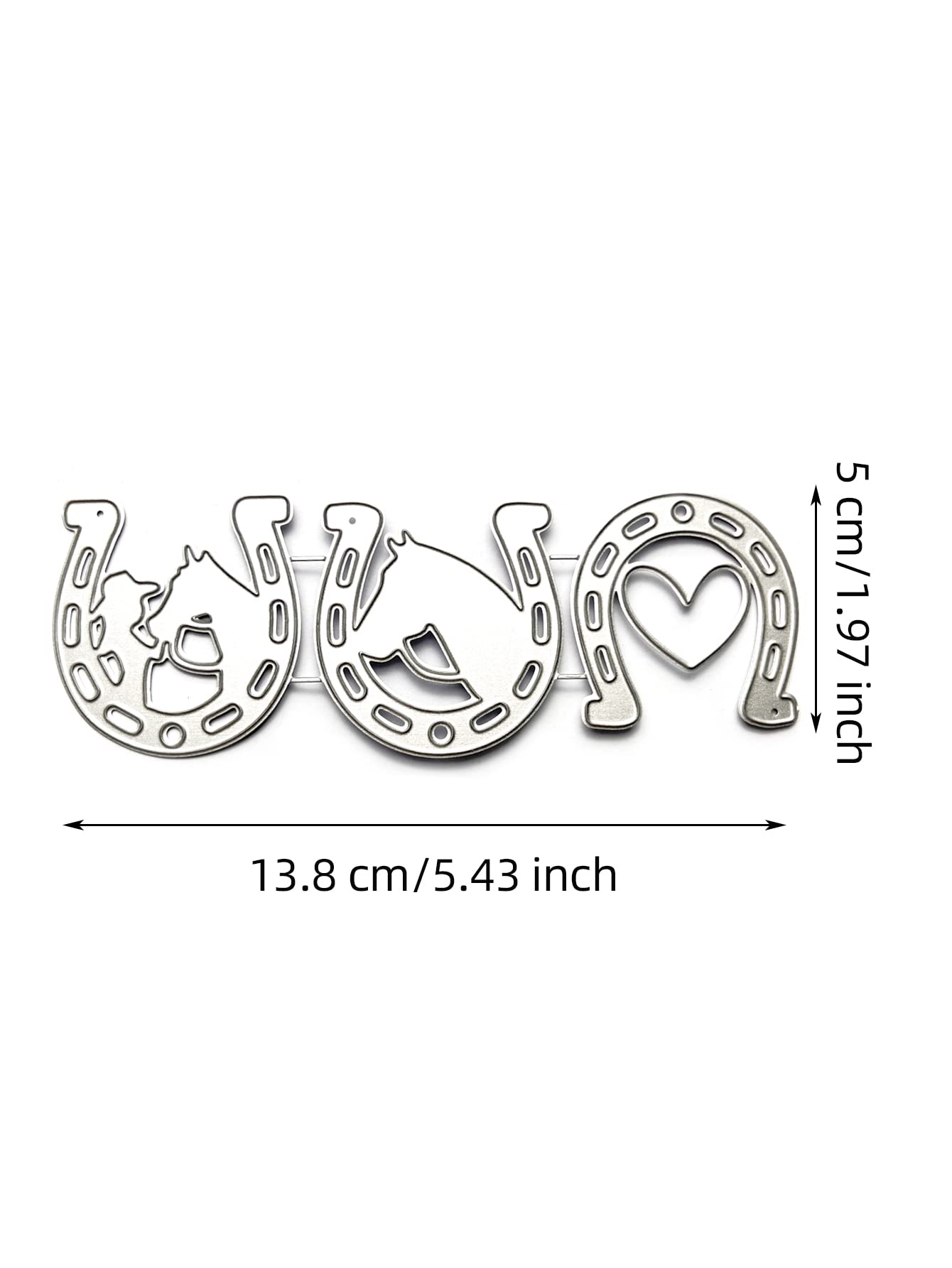 Oster-Stanzschablone Aus Metall – Kaninchen-Bordüre, 14x4,5 Cm, Für Karten, Scrapbooking & Deko