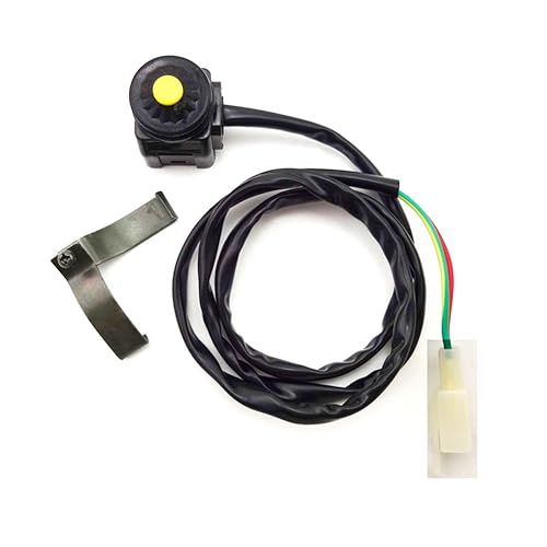 Miniatura 2 de TC-Motor Botón de arranque eléctrico Interruptor de mango de arranque abierto para Pit Pro Trail Dirt Bike Motocross motocicleta ATV Quad