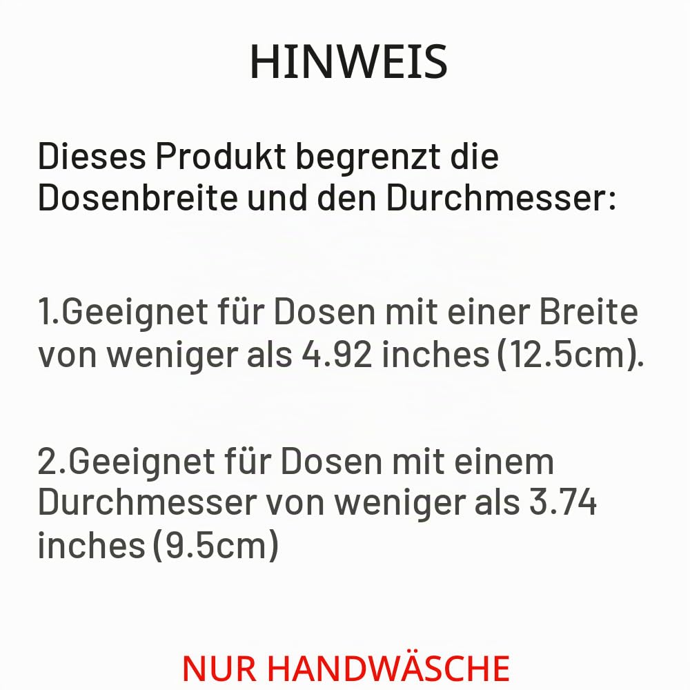 Dosen Organizer Dosenspender, Verstellbare Höhe und Breite, Dosenhalter, Dosenregal Kühlschrank Organizer Getränke,Hält bis zu 48 Dosen, für Speisekammer, Schrank Küche, 4 Ebenen