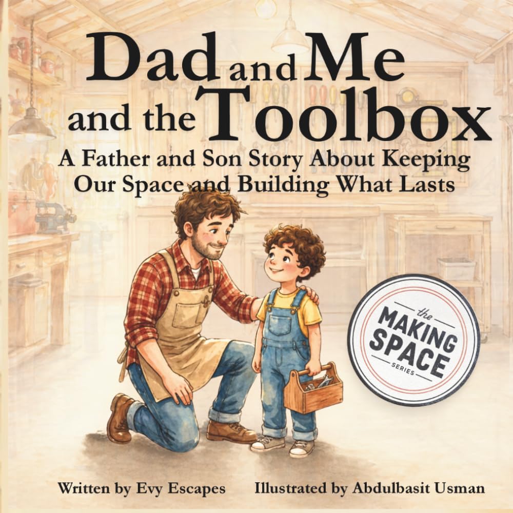 Dad and Me and the Toolbox: A Father and Son Story About Keeping Our Space and Building What Lasts (The Making Space Series)