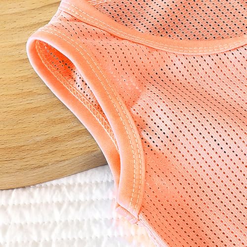 Girls Vest，Boys Sweater Vest Cable Knit V-Neck Knitted Uniform Toddler Kids Girls Clothes Dress Vests(Orange, 6-12 Months)4