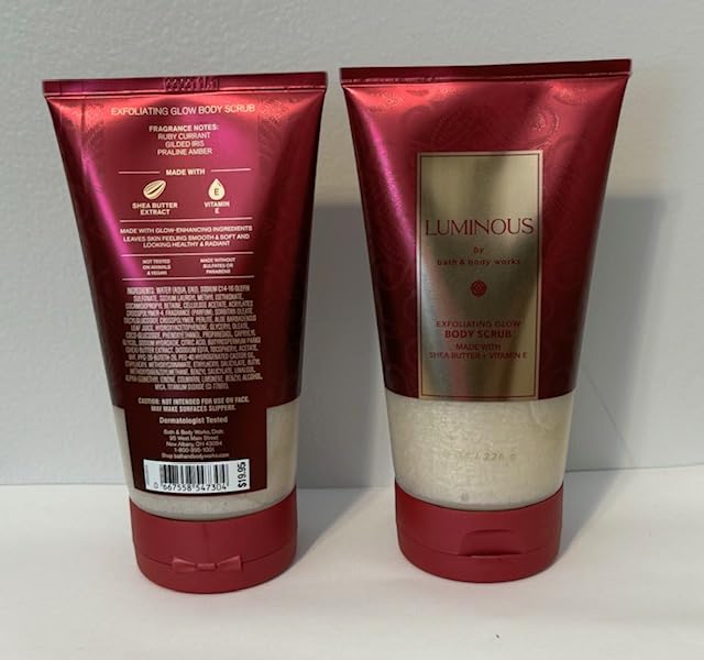 Luminous Body Scrub (8 oz/226 g), 2-piece set