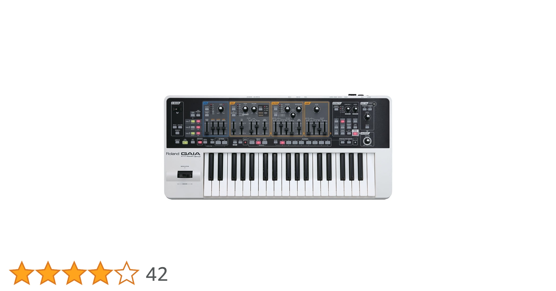 Roland SH-01 GAIA シンセサイザー 37鍵 Amazon.co.jp: Roland Gaia sh-01 | 37キーtriple-stacked