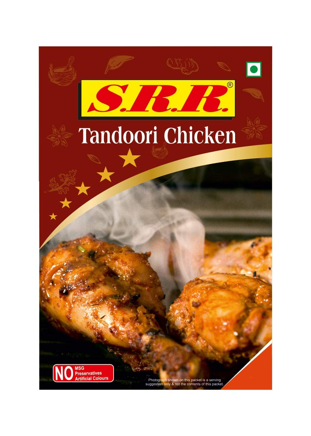 SRR MASALA Chicken Tandoori Masala (75 g Each, Pack of 6) (B07GYQCPZT) Amazon Price History, Amazon Price Tracker