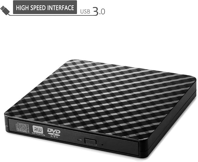 Lectora externa de DVD y CD USB 3.0 portátil miniatura 7