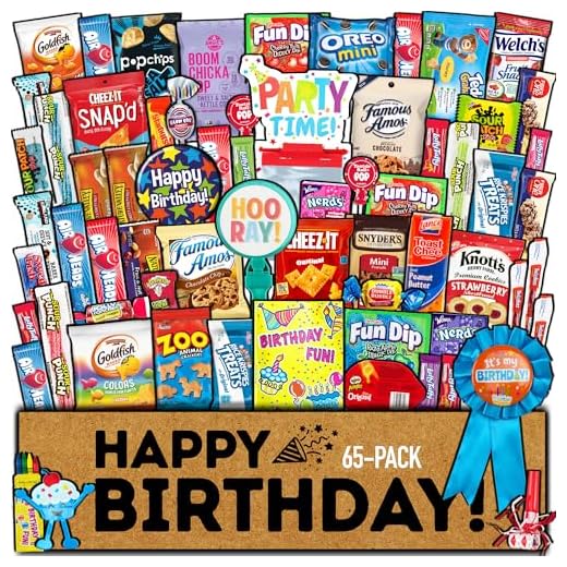 Can i pack candy in my checked luggage Birthday Care Package with Snacks Galore