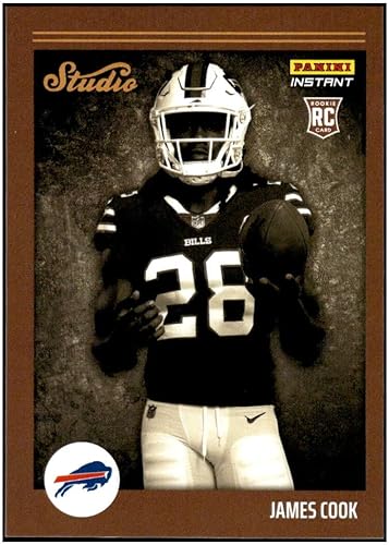 JAMES COOK RC 2022 Panini Instant Studio ROOKIE 911#S22 NM+-MT+ NFL Football Bills