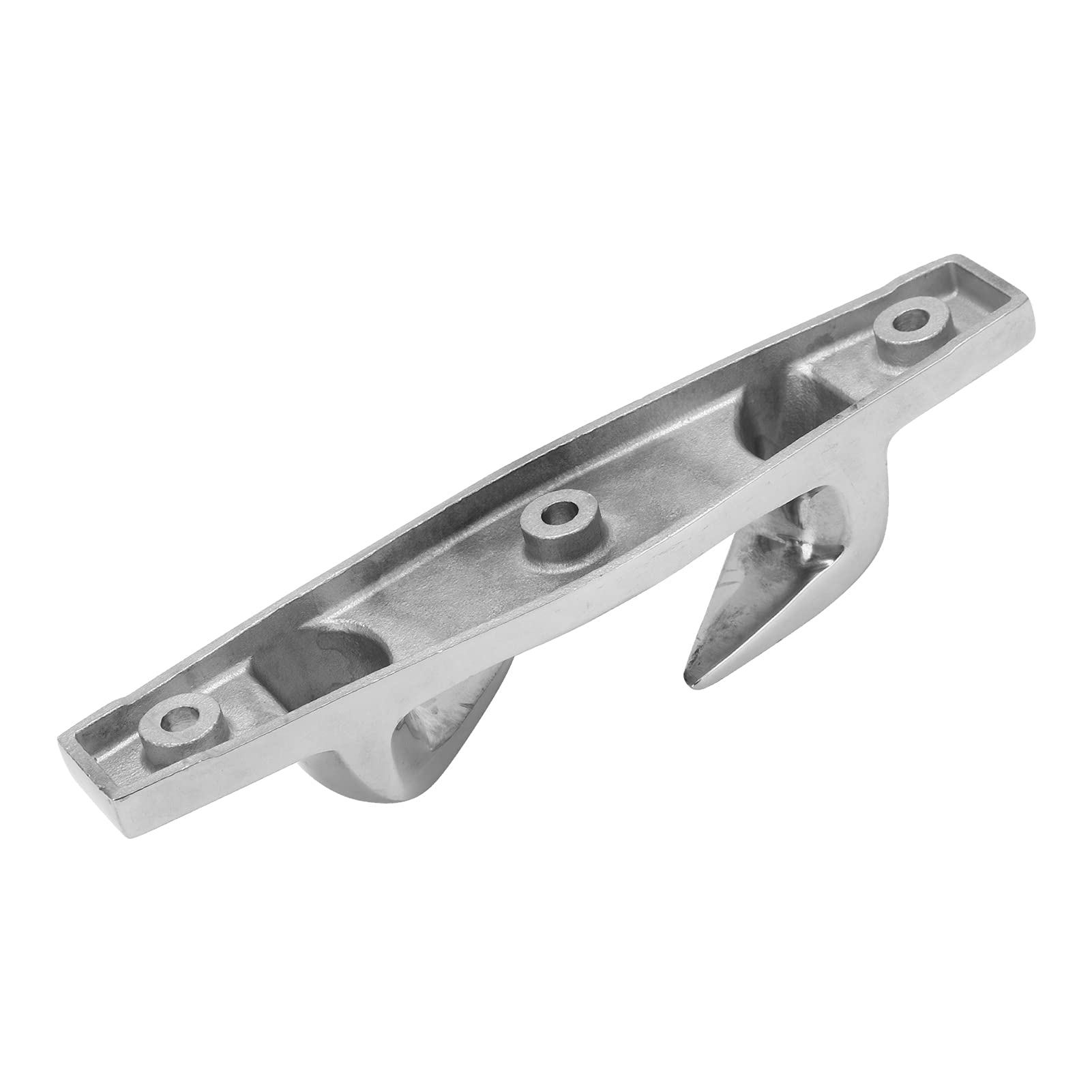 Gavigain 155mm/6.1in Right Straight Bow Chock Cleat Stainless Steel Rope Guide Anchoring Mooring Line Cleat Chock