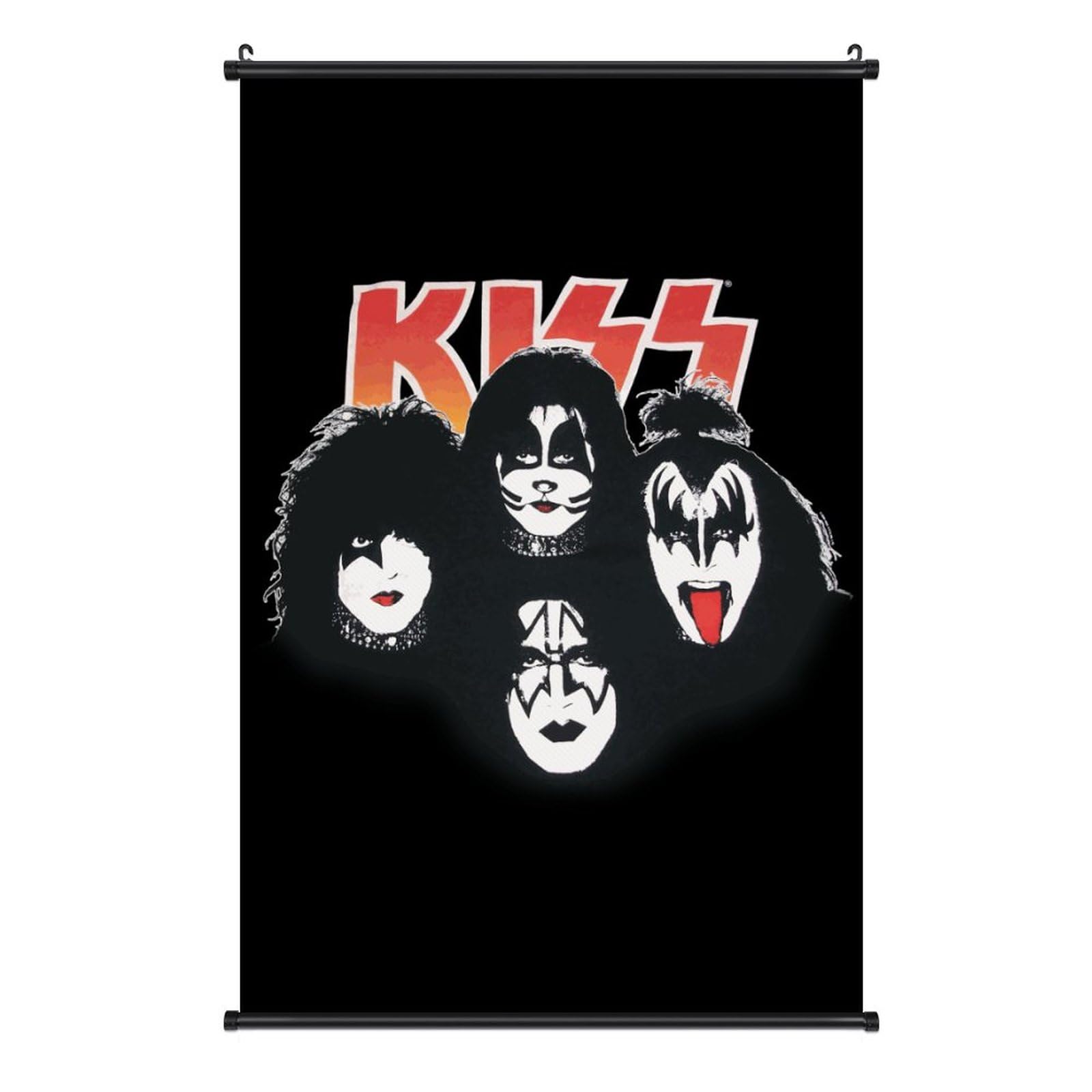 Amazon.co.jp: タペストリー 掛ける絵 ポスター キッス KISS ロック